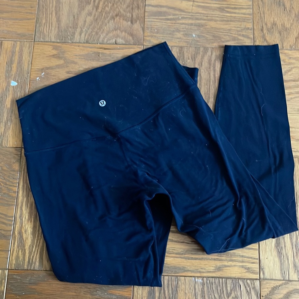 Navy high waisted align leggings